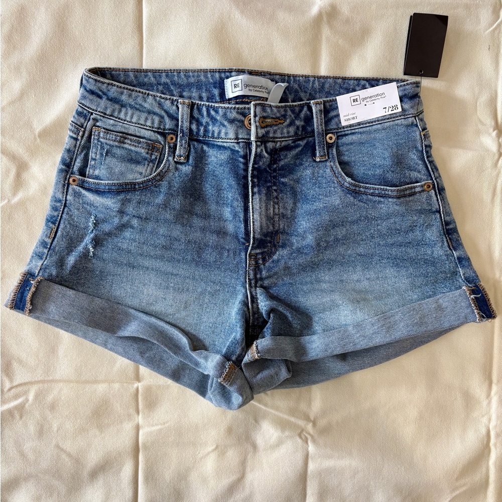 Denim Blue Women's Shorts